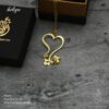 گردنبند طلا اسم هلیا