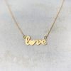 پلاک طلا love