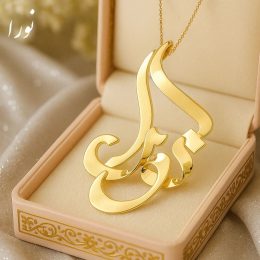 پلاک طلا اسم نورا